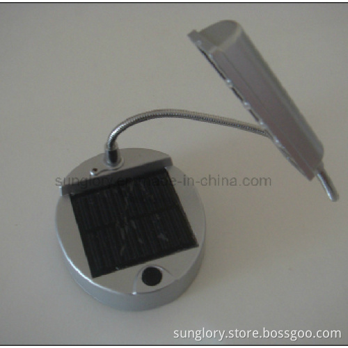 Green Plastic Solar Lantern for Study with Solar Panel